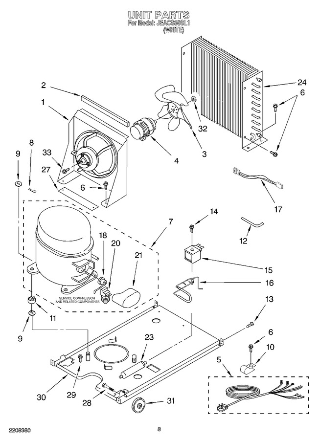 Diagram for JEACS50SL1