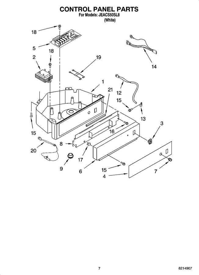 Diagram for JEACS50SL8