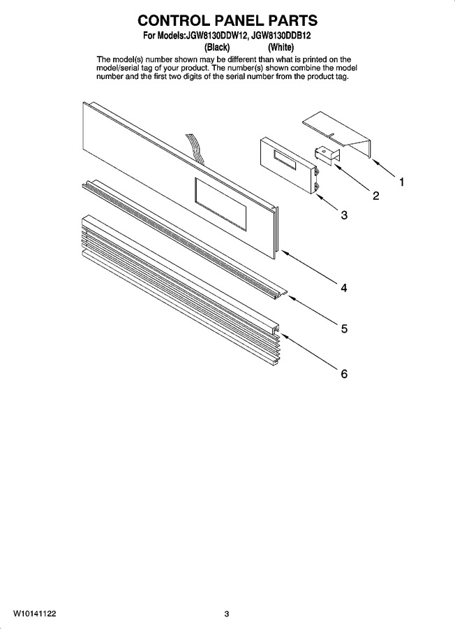 Diagram for JGW8130DDB12