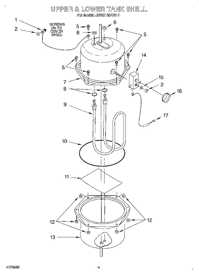 Diagram for JHWS160AWH4