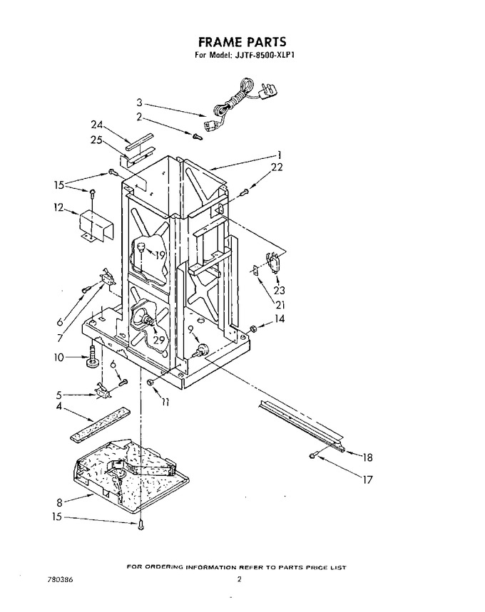 Diagram for JJTF8500XLP1