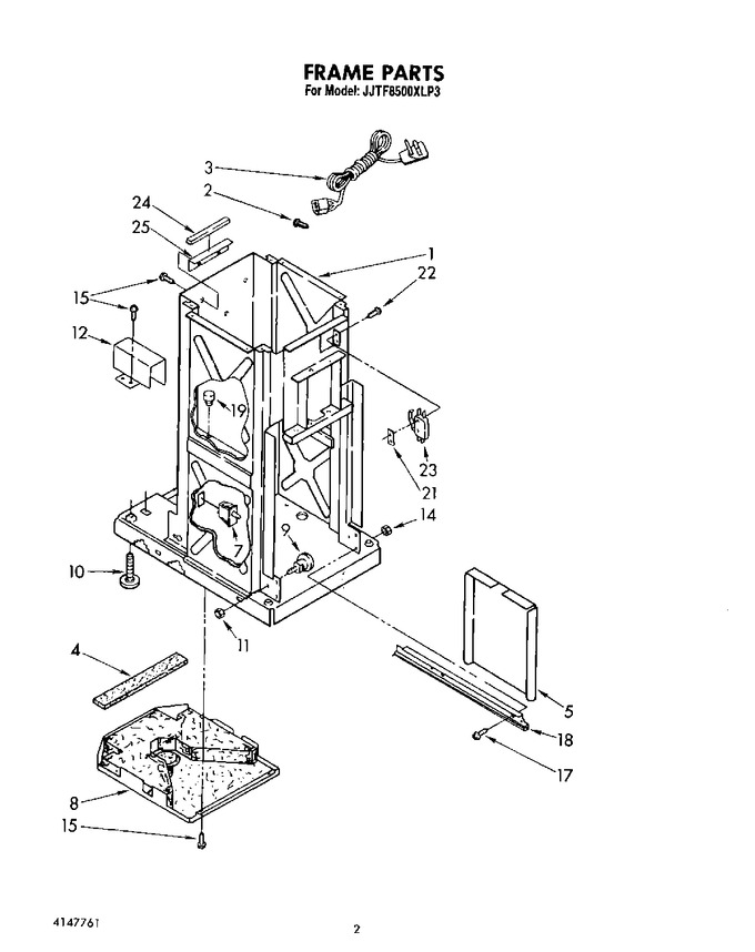 Diagram for JJTF8500XLP3