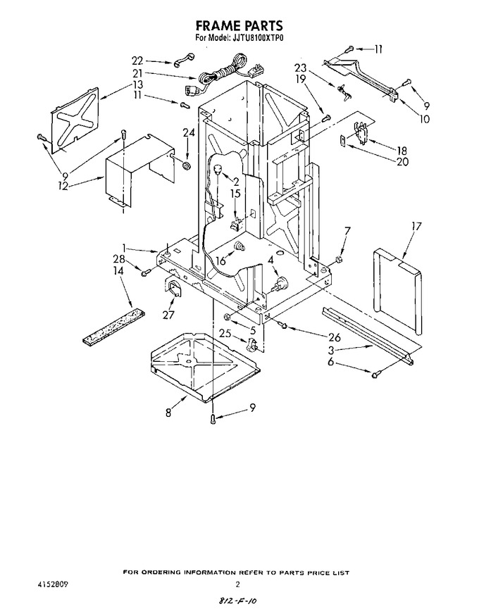 Diagram for JJTU8100XTP0