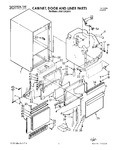Diagram for 01 - Cabinet, Door And Liner, Lit/optional