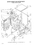 Diagram for 04 - Dryer Cabinet And Motor
