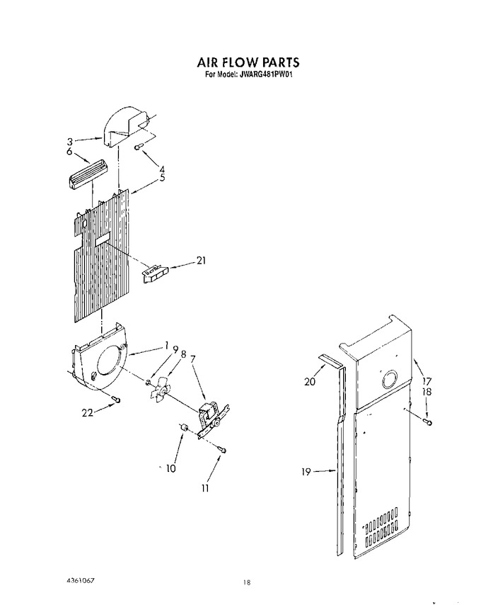 Diagram for JWARG481PW01
