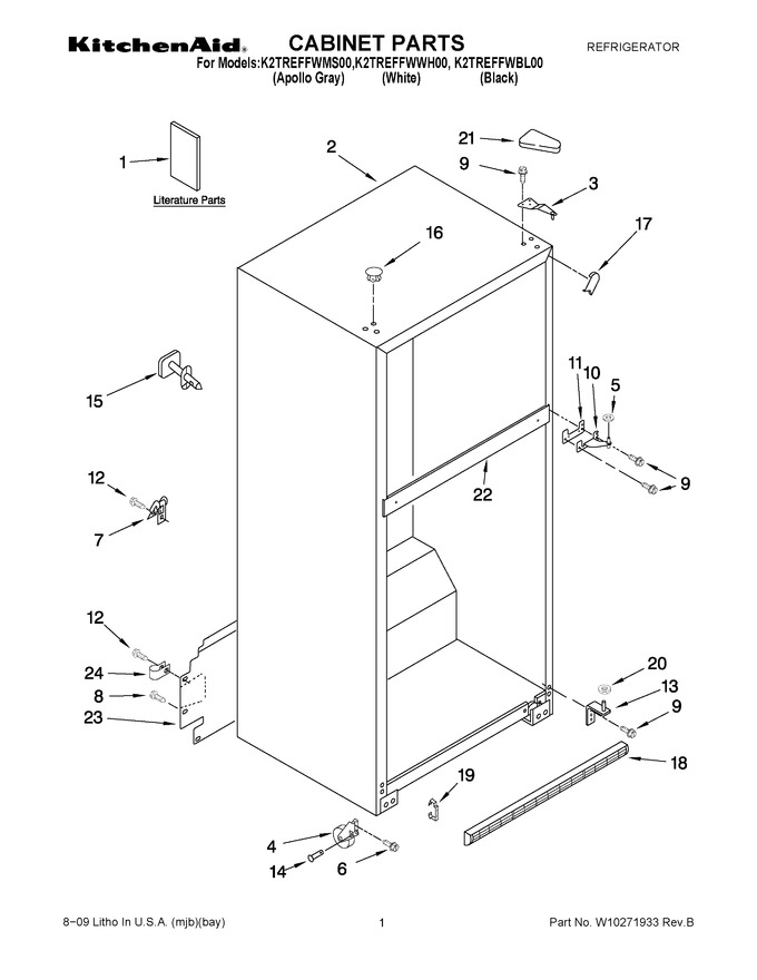 Diagram for K2TREFFWWH00