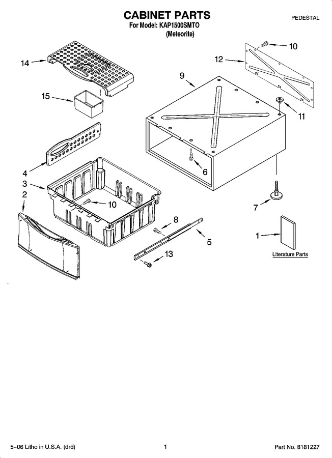 Diagram for KAP1500SMTO