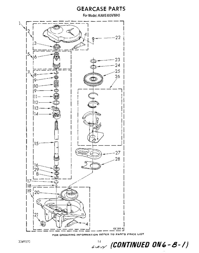 Diagram for KAWE450VAL0