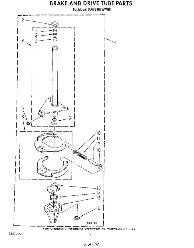 Diagram for KAWE460WAL0