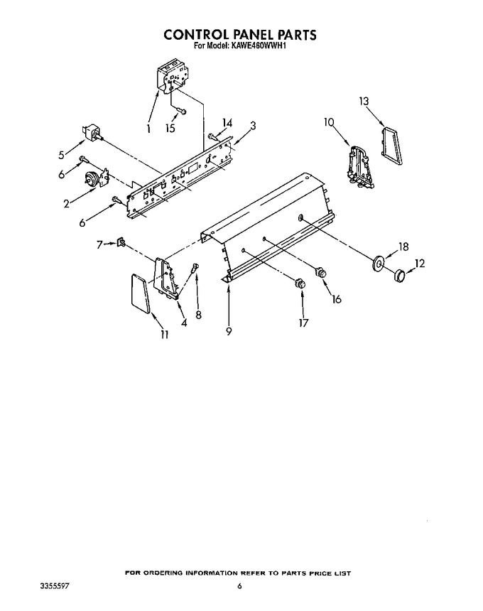 Diagram for KAWE460WWH1