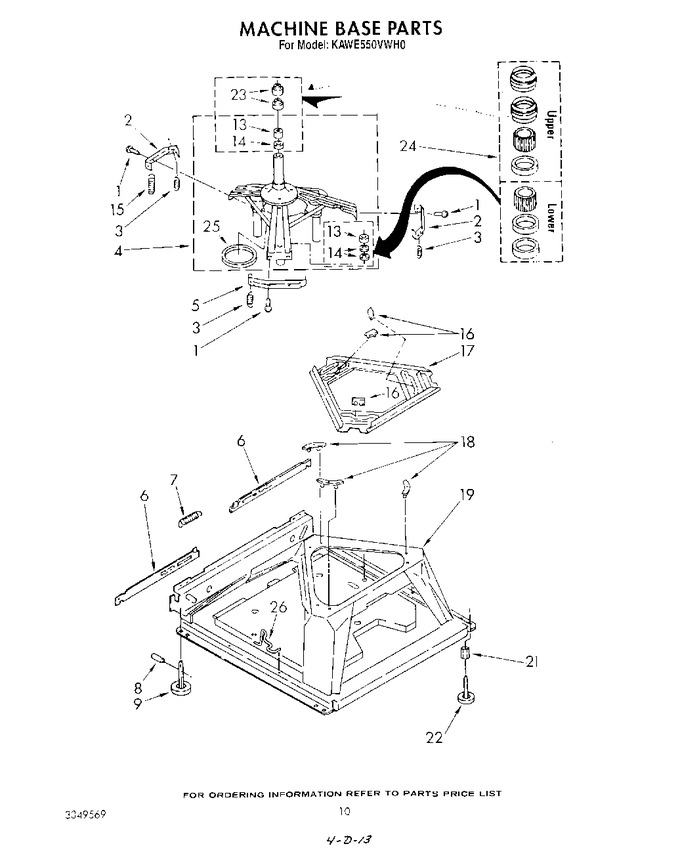 Diagram for KAWE550VWH0