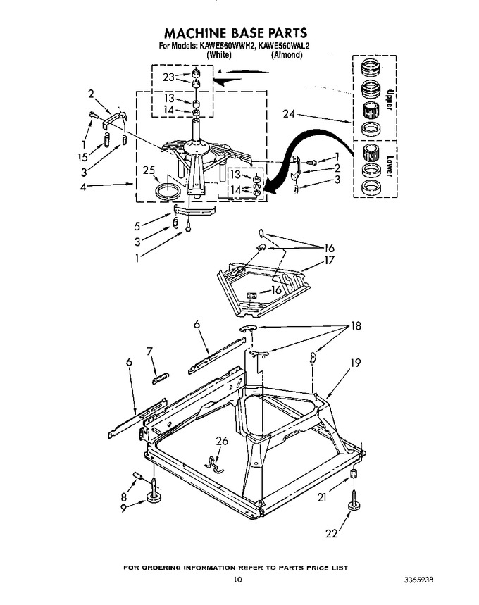 Diagram for KAWE560WAL2