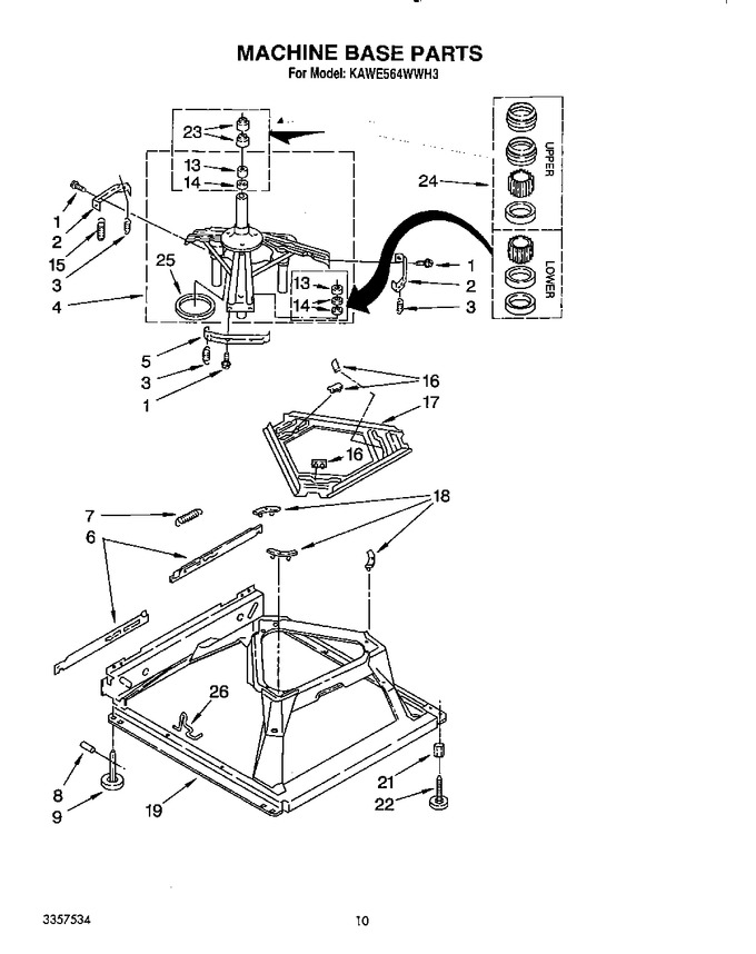 Diagram for KAWE564WAL3
