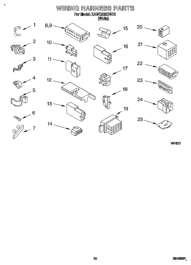 Diagram for KAWE565BWH1