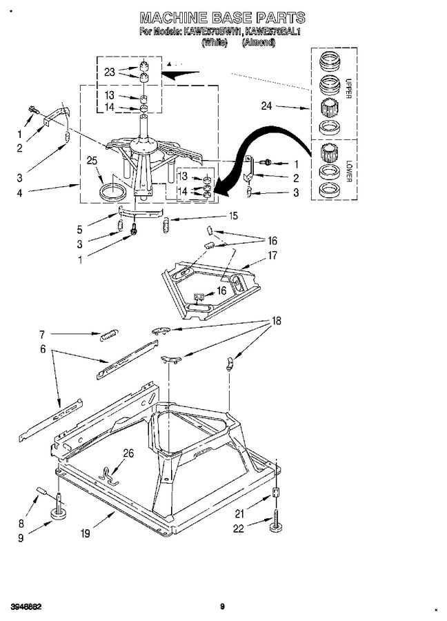 Diagram for KAWE570BAL1