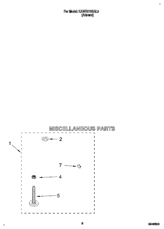 Diagram for KAWE578BAL0