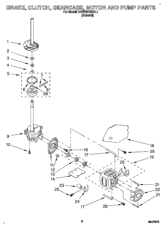 Diagram for KAWE578BAL1
