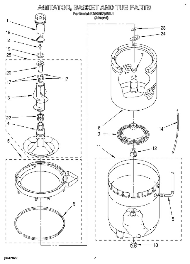 Diagram for KAWE578BAL1