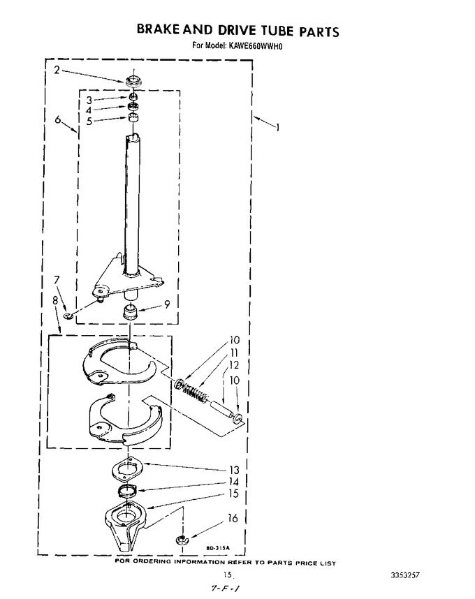 Diagram for KAWE660WAL0