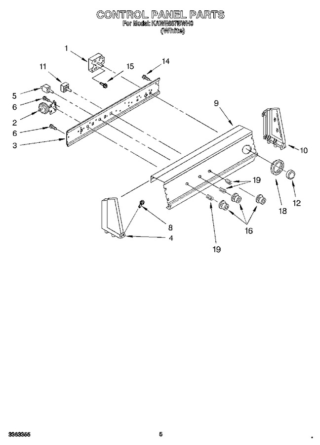 Diagram for KAWE667BWH0