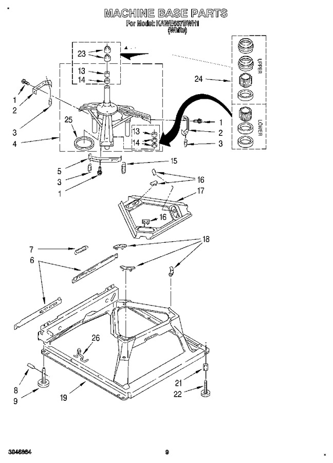 Diagram for KAWE667BWH1