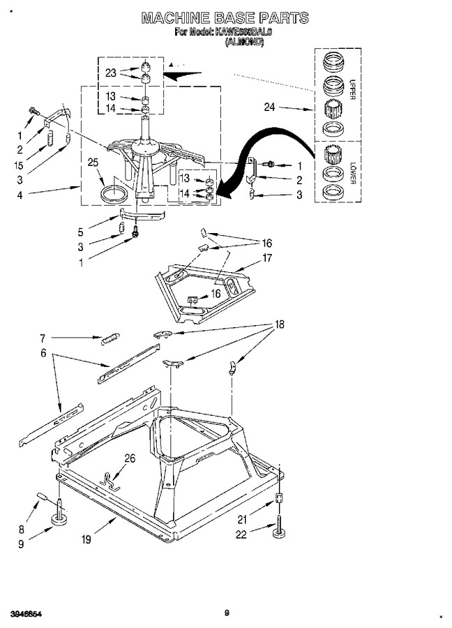 Diagram for KAWE668BAL0