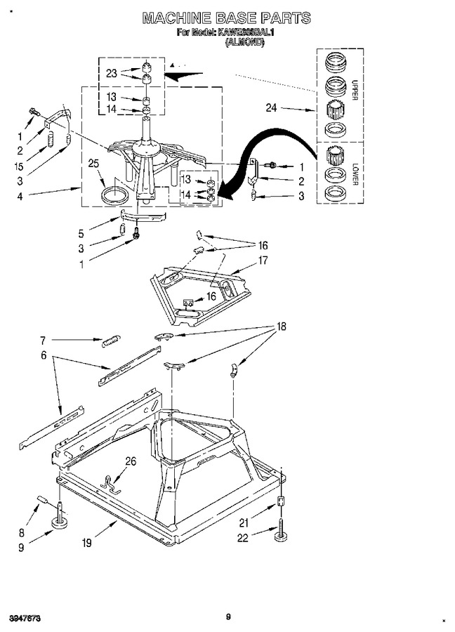 Diagram for KAWE668BAL1