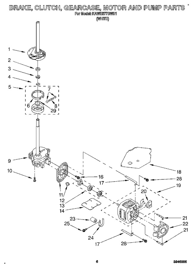 Diagram for KAWE677BWH1