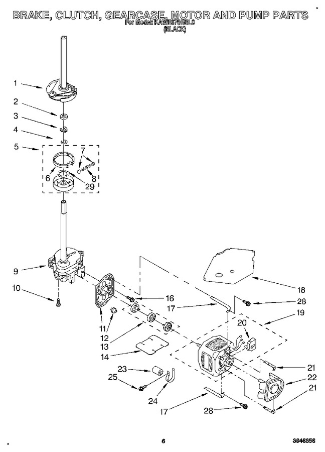 Diagram for KAWE679BBL0
