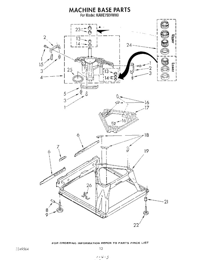 Diagram for KAWE750VWH0
