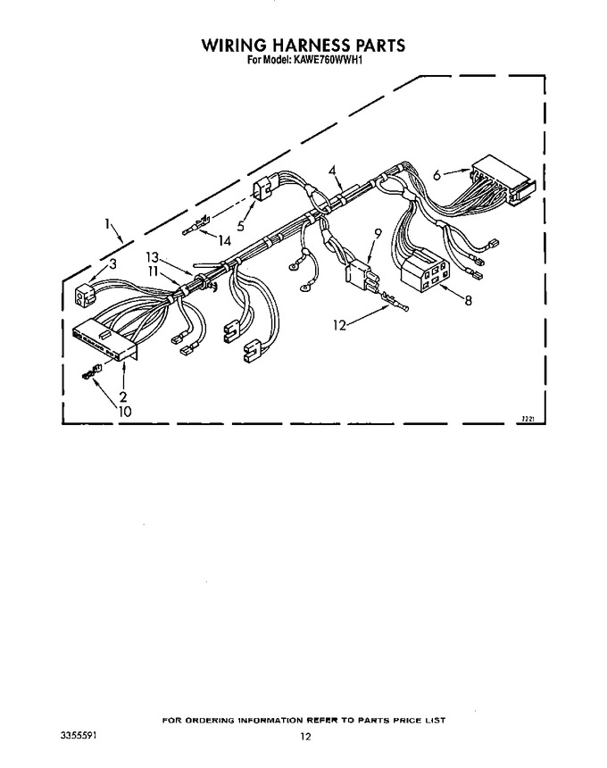 Diagram for KAWE760WAL1
