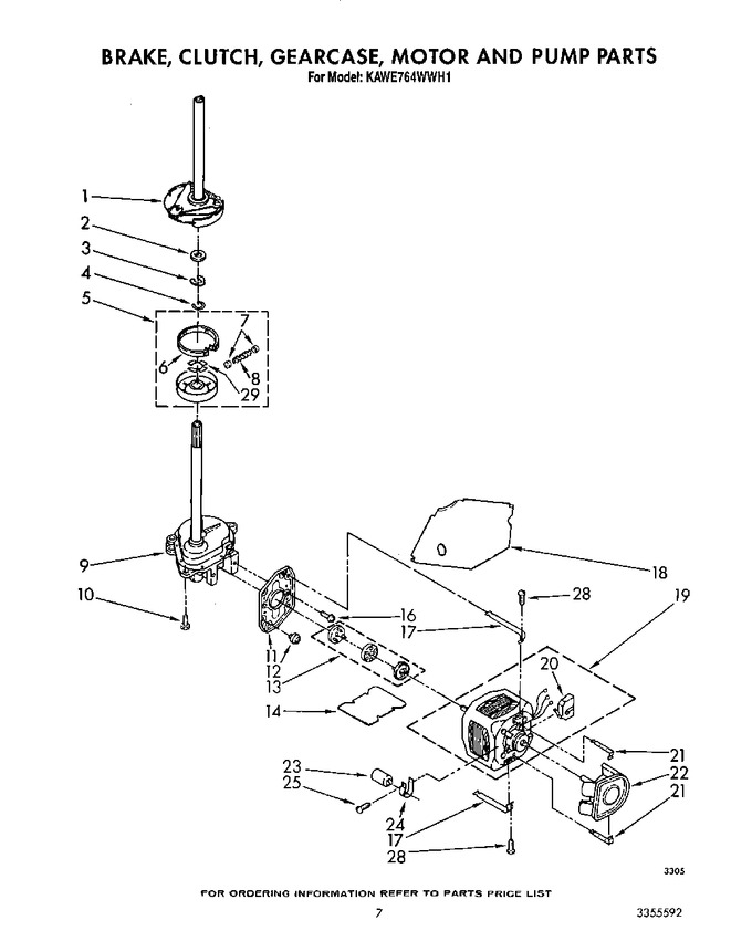 Diagram for KAWE764WWH1
