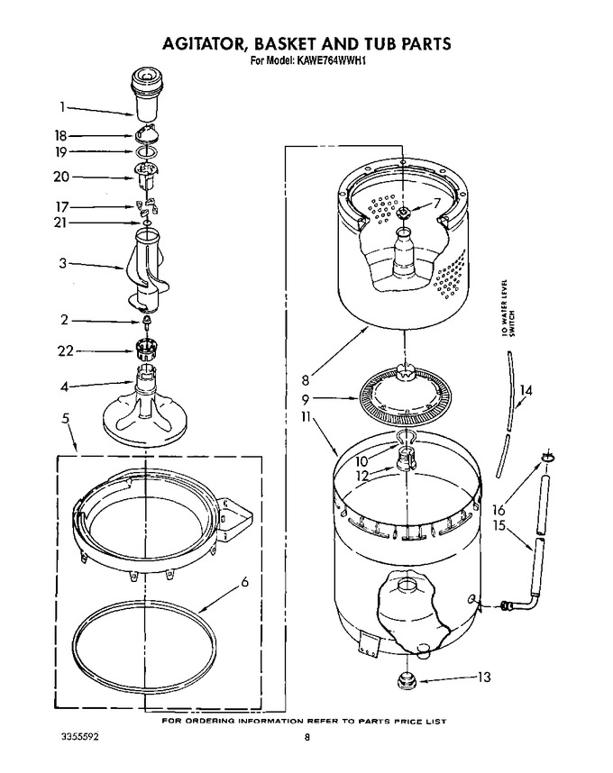 Diagram for KAWE764WAL1