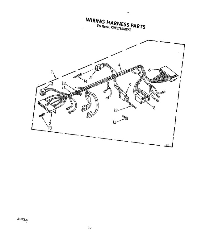 Diagram for KAWE764WWH2