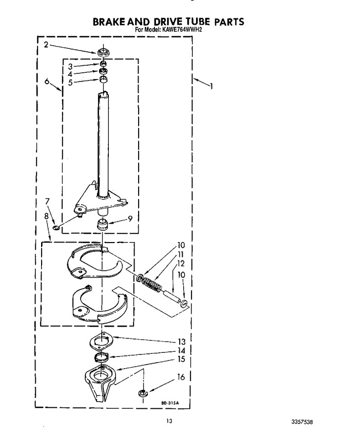 Diagram for KAWE764WWH2