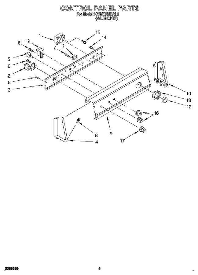 Diagram for KAWE768BAL0