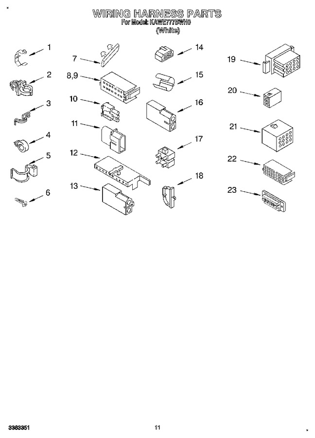 Diagram for KAWE777BWH0
