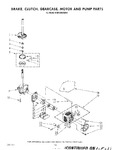 Diagram for 07 - Brake, Clutch, Gearcase, Motor And Pump