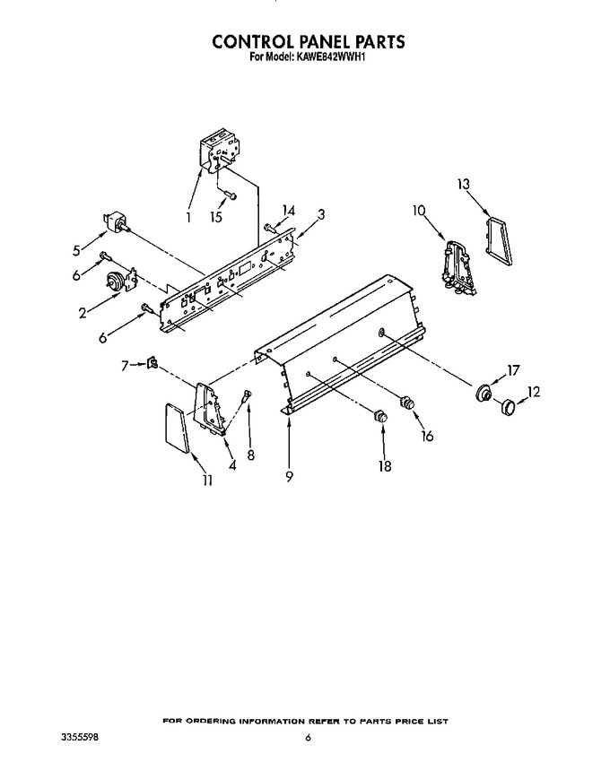 Diagram for KAWE842WWH1