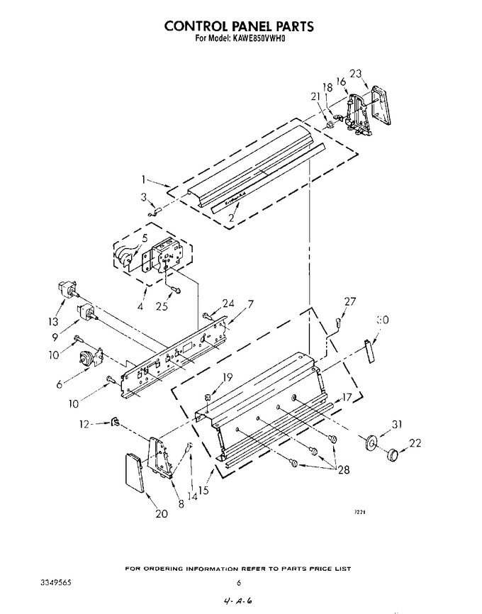 Diagram for KAWE850VAL0