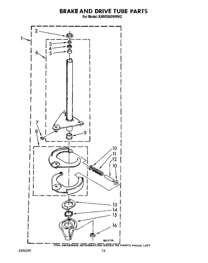 Diagram for KAWE860WAL2