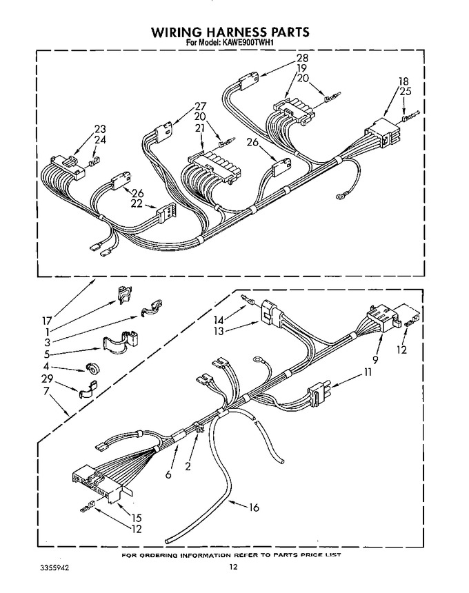 Diagram for KAWE900TWH1