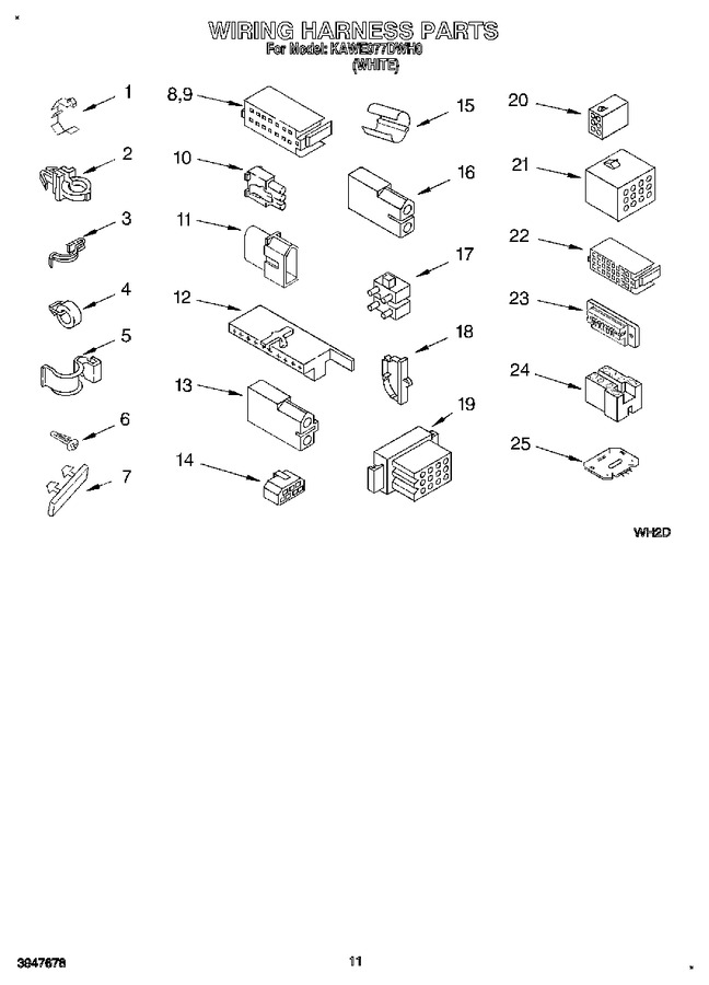 Diagram for KAWE977DWH0