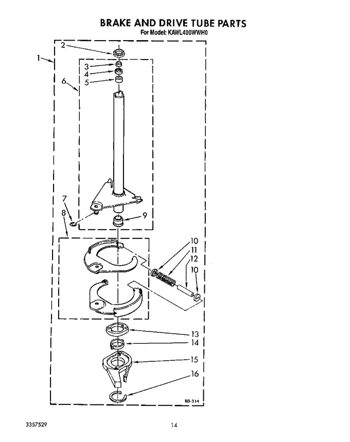 Diagram for KAWL400WWH0