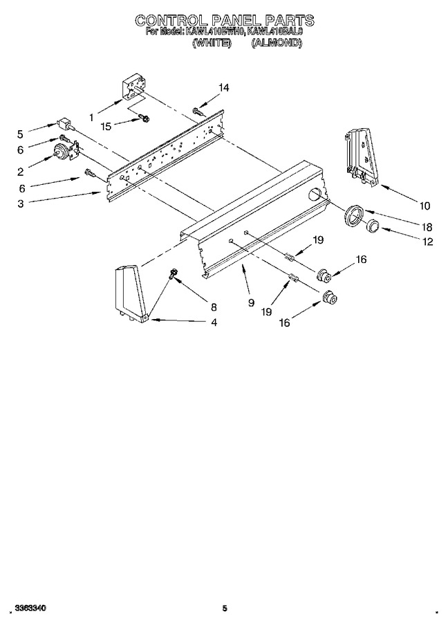 Diagram for KAWL410BAL0