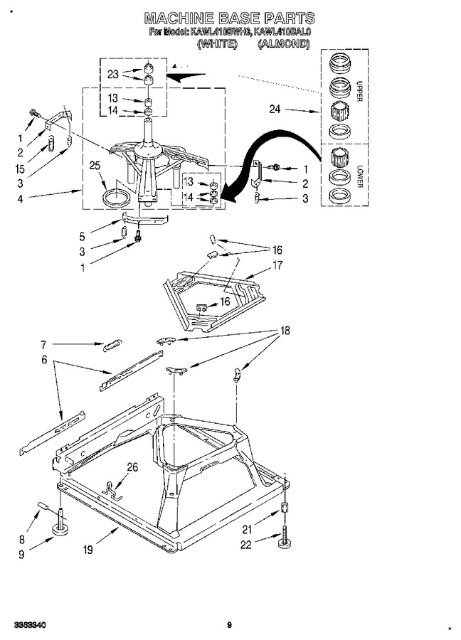 Diagram for KAWL410BAL0