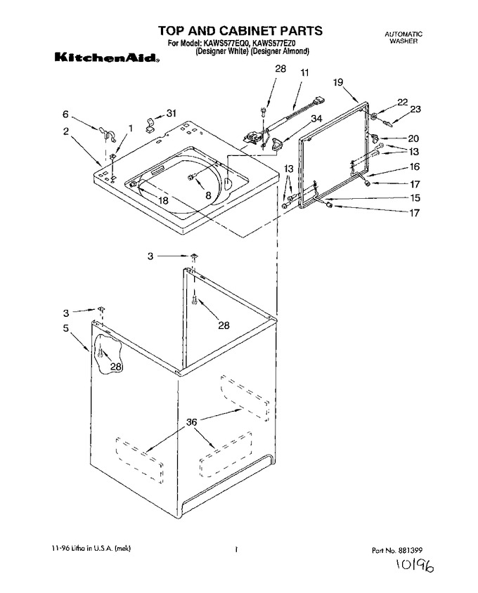Diagram for KAWS577EQ0