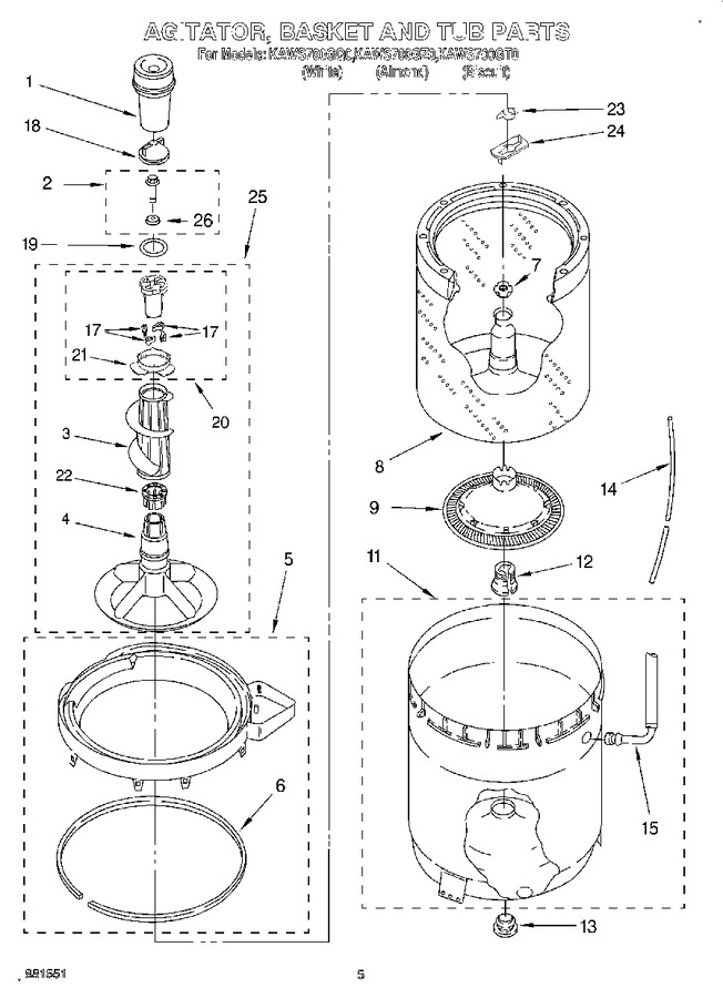 Diagram for KAWS700GZ0