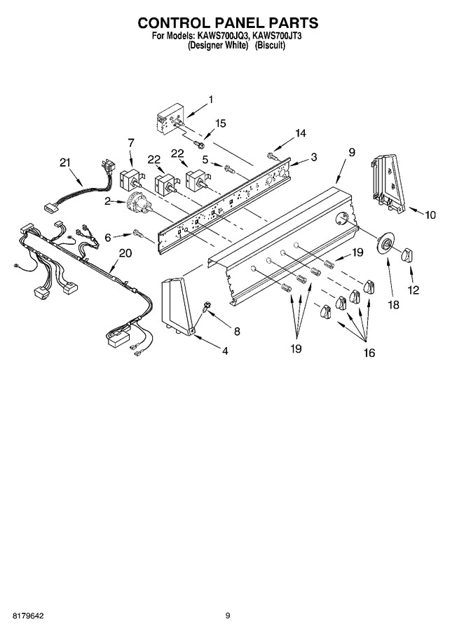 Diagram for KAWS700JQ3